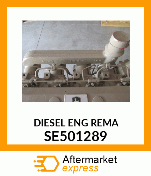 ENGINE,COMPLETE RUNNING REMANUFACTU SE501289