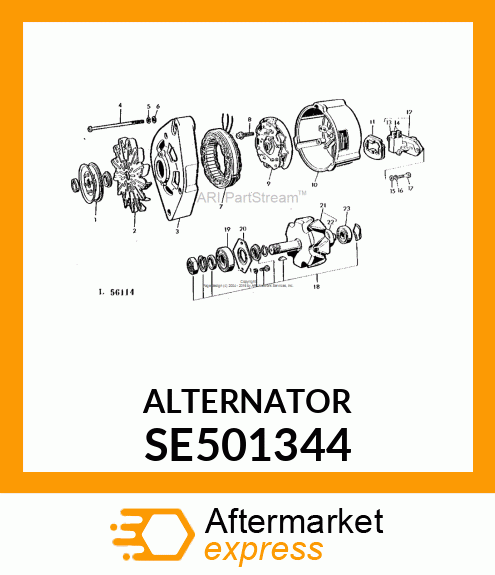 ALTERNATOR SE501344