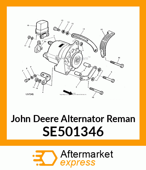 ALTERNATOR SE501346