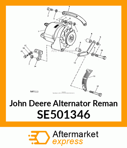 ALTERNATOR SE501346