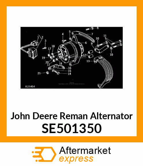 ALTERNATOR SE501350