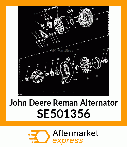 ALTERNATOR SE501356