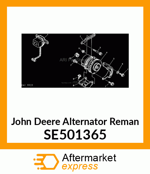 ALTERNATOR SE501365