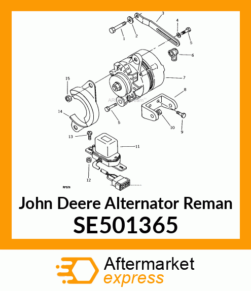 ALTERNATOR SE501365