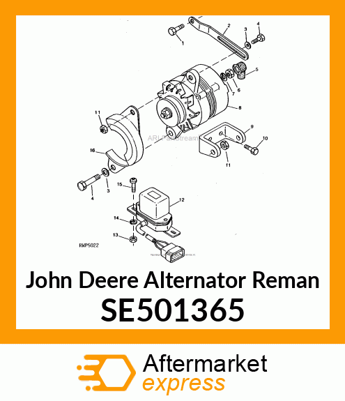 ALTERNATOR SE501365