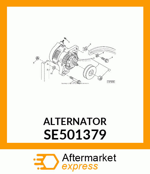 ALTERNATOR SE501379