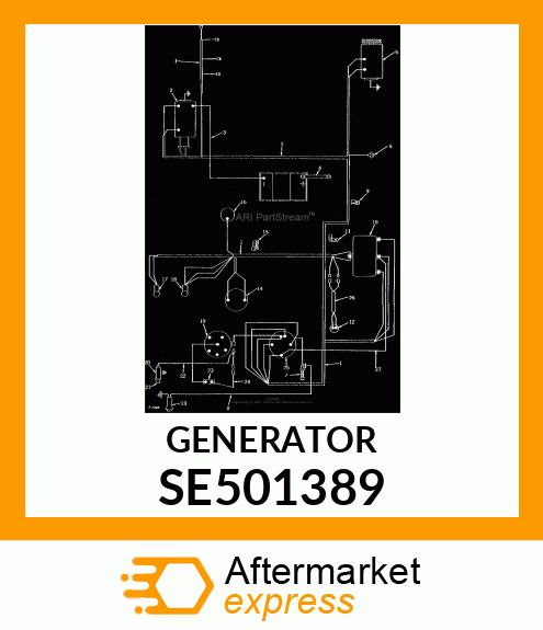 ALTERNATOR SE501389