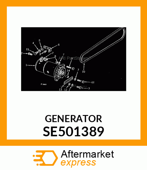 ALTERNATOR SE501389