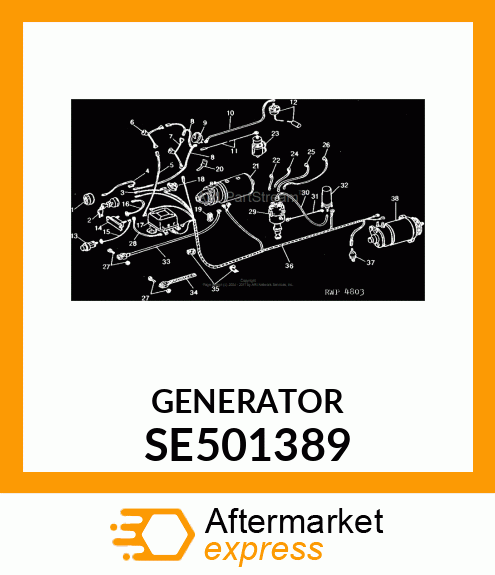 ALTERNATOR SE501389