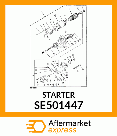 STARTER SE501447