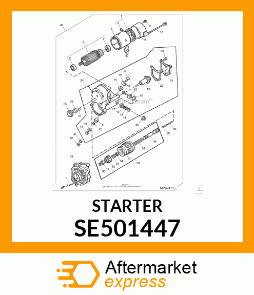 STARTER SE501447