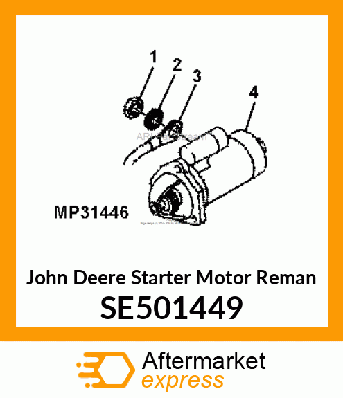 STARTER SE501449