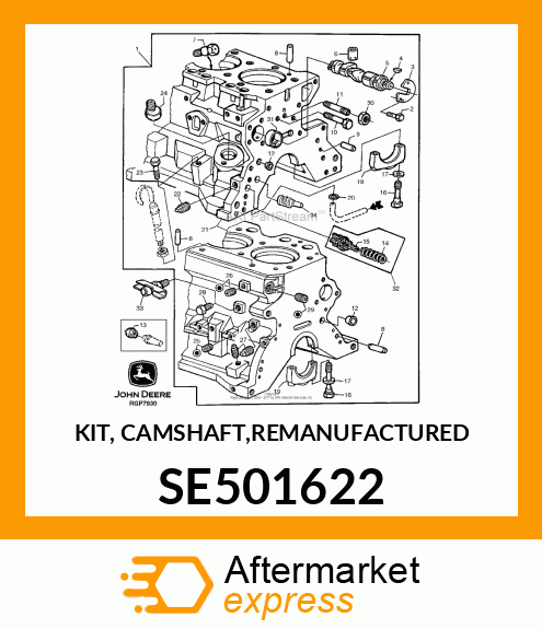 KIT, CAMSHAFT,REMAN SE501622