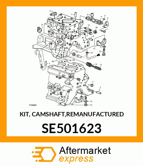 KIT, CAMSHAFT,REMAN SE501623