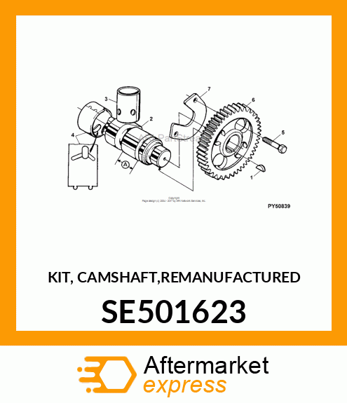 KIT, CAMSHAFT,REMAN SE501623