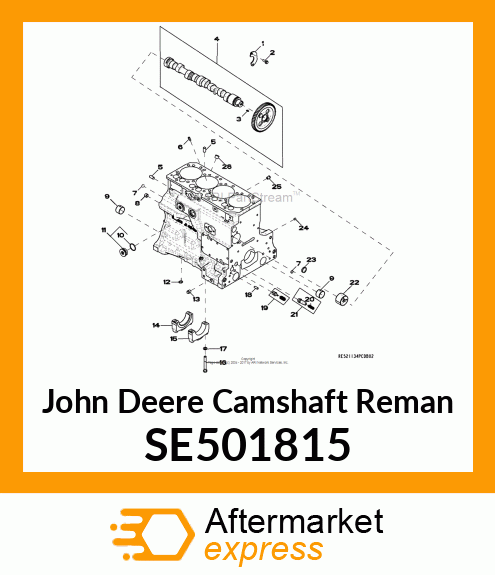 CAMSHAFT KIT 4045PT SE501815