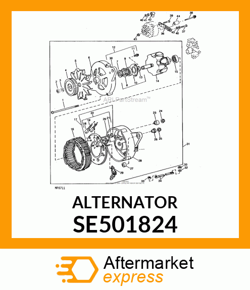 ALTERNATOR SE501824