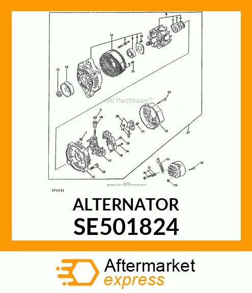 ALTERNATOR SE501824