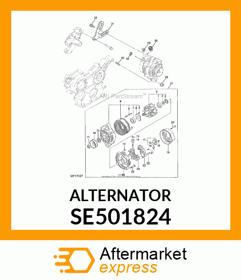 ALTERNATOR SE501824