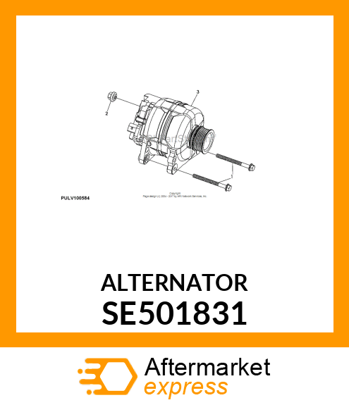 ALTERNATOR SE501831