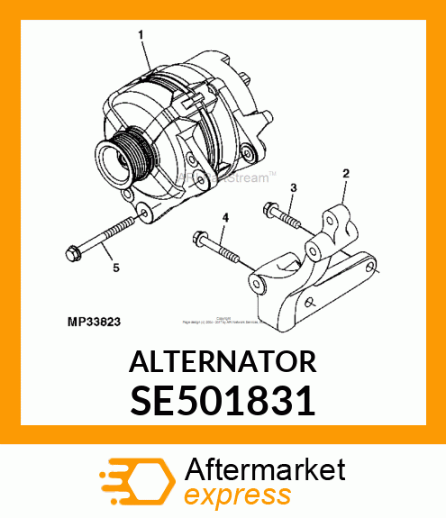 ALTERNATOR SE501831