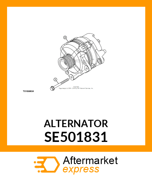 ALTERNATOR SE501831