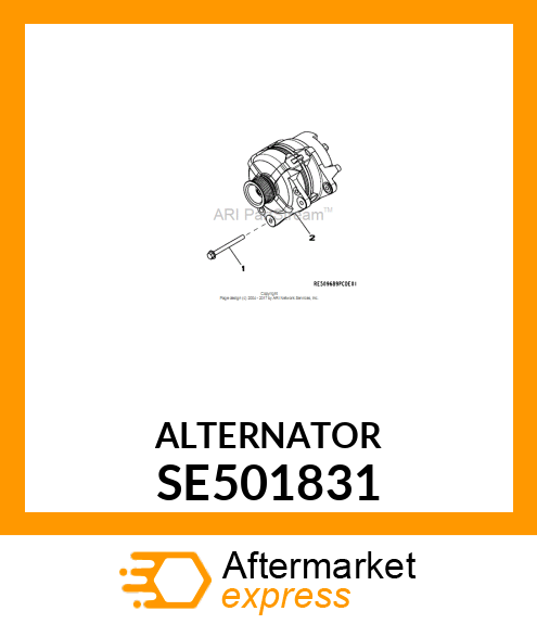 ALTERNATOR SE501831