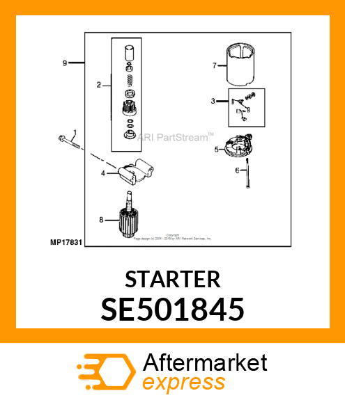 STARTER SE501845