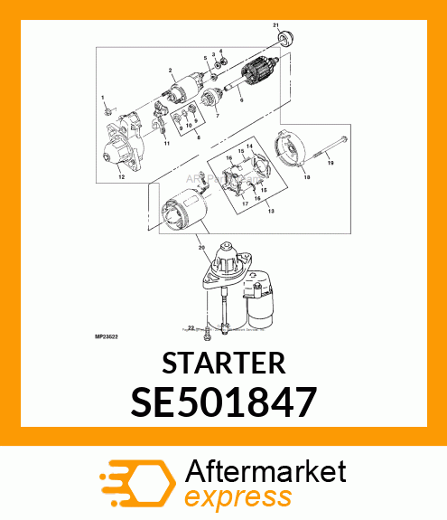 STARTER, SE501847