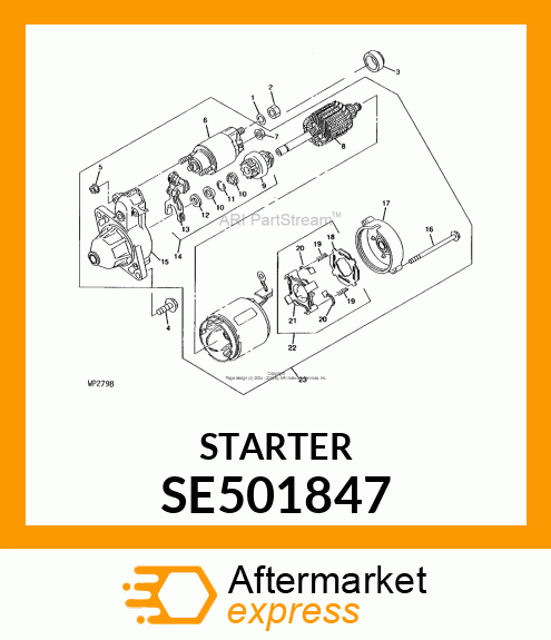 STARTER, SE501847