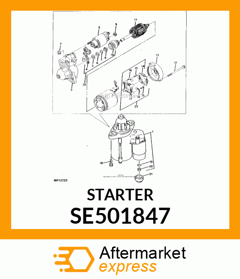 STARTER, SE501847