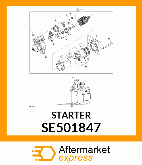 STARTER, SE501847