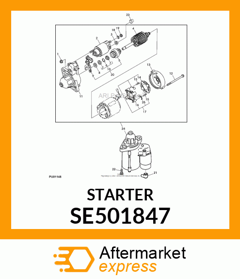 STARTER, SE501847