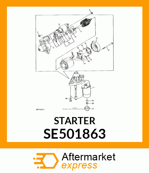 STARTER SE501863