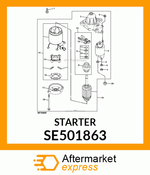 STARTER SE501863