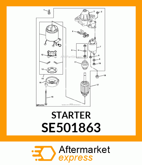 STARTER SE501863