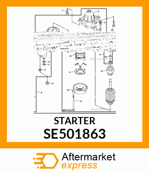 STARTER SE501863