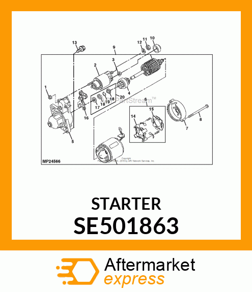 STARTER SE501863