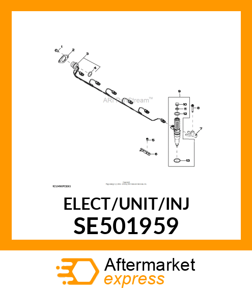 INJECTOR, REMAN ELECTRONIC UNIT DEL SE501959