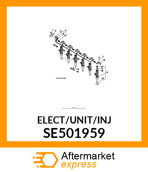 INJECTOR, REMAN ELECTRONIC UNIT DEL SE501959