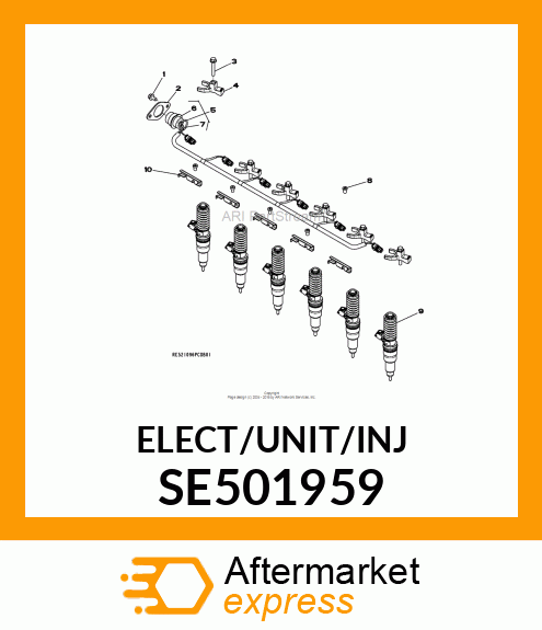 INJECTOR, REMAN ELECTRONIC UNIT DEL SE501959