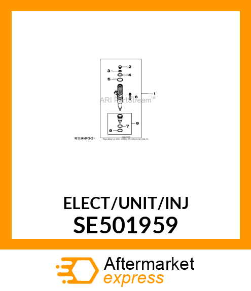 INJECTOR, REMAN ELECTRONIC UNIT DEL SE501959