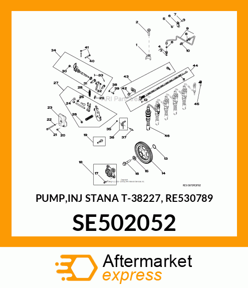 PUMP,INJ STANA T SE502052