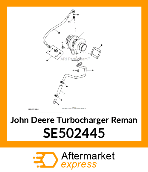 TURBO,REMAN SE502445