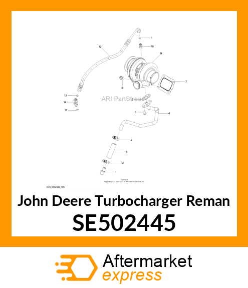 TURBO,REMAN SE502445