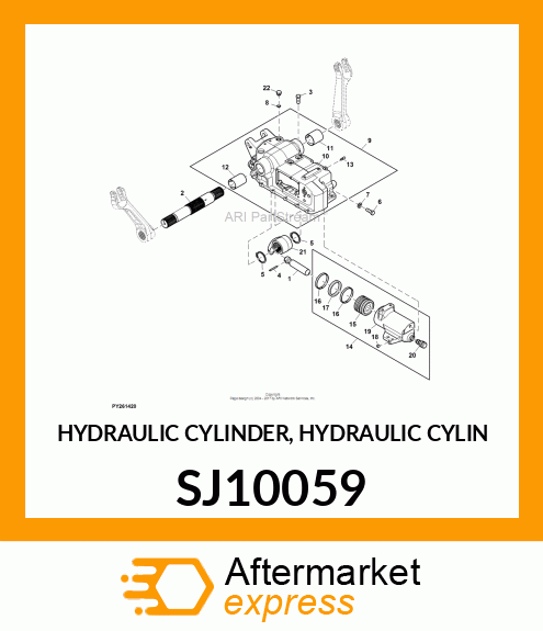 HYDRAULIC CYLINDER, HYDRAULIC CYLIN SJ10059