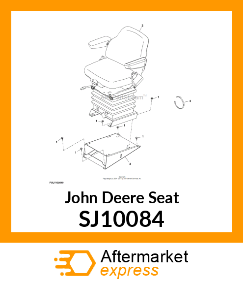 SEAT, GRAMMER SEAT FOR CAB,. SJ10084