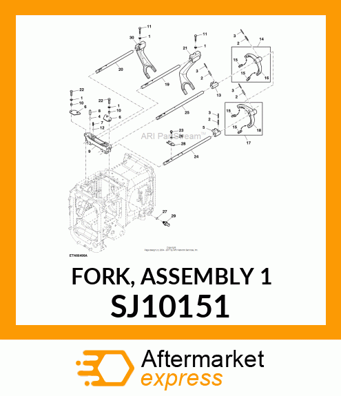 FORK, ASSEMBLY 1 SJ10151