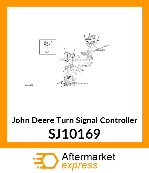 TURN SIGNAL CONTROLLER, FLASHER, NO SJ10169