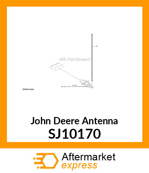 ANTENNA, ANTENNA, AERIAL SJ10170